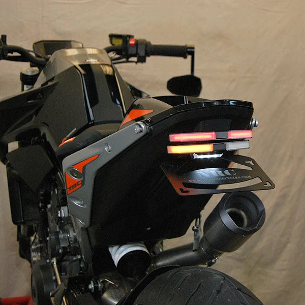 KTM 790/890 Duke Fender Eliminator Kit (2018-2023) - Rear Tail Tidy License Plate Bracket for Motorcycle Customization & Street Legal Compliance