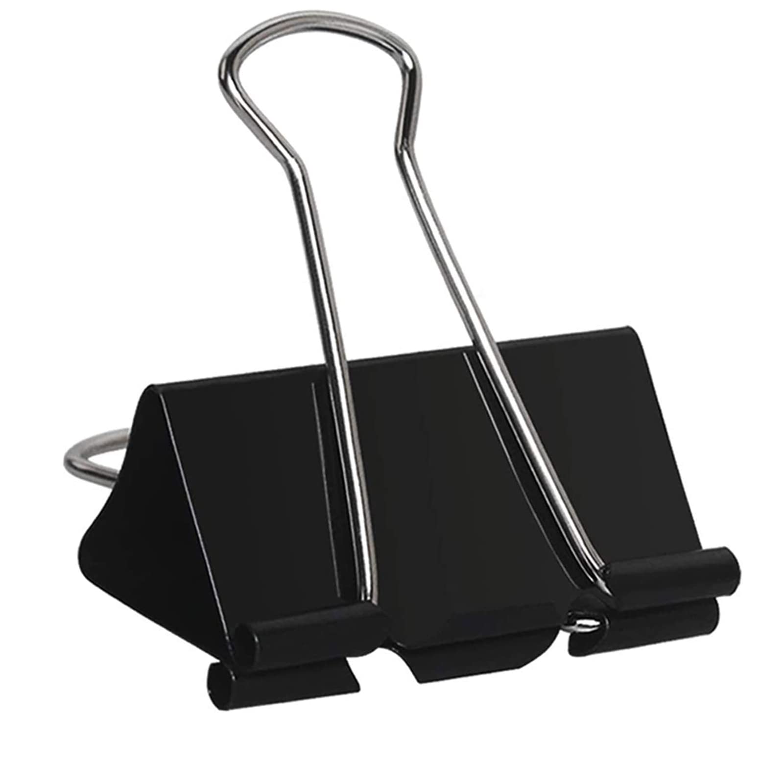 2 Inch Large Binder Clips (72 Pack) - Extra Strong Big Paper Clamps for Office, School, Home & Organizing Documents | Black Heavy Duty Clips for Files, Artwork, Bulletin Boards & DIY Projects