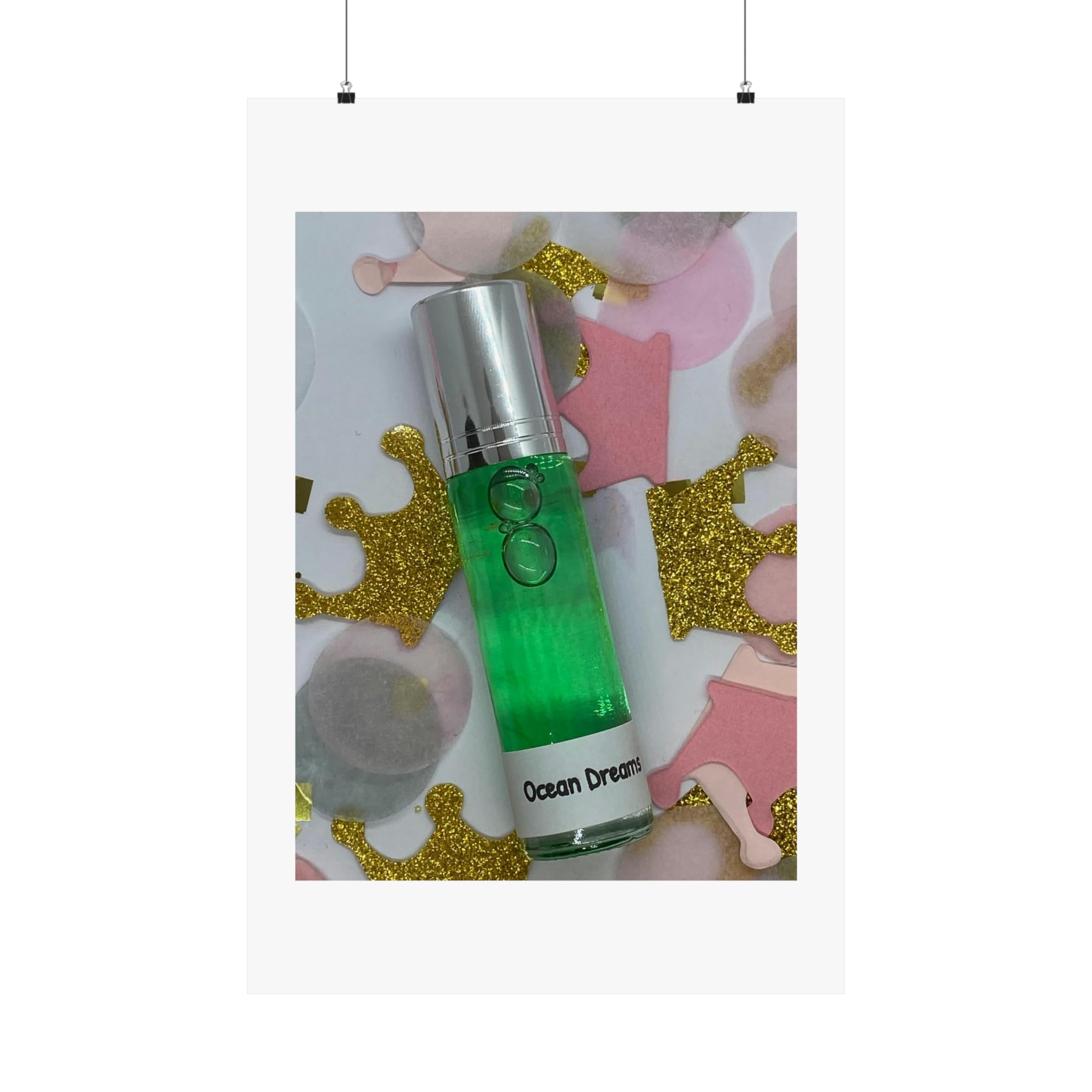 Ocean Dreams Perfume Oil - Long Lasting Fragrance for Women, Floral & Aquatic Scent, Roll-On Essential Oil for Aromatherapy, Relaxation & Daily Wear