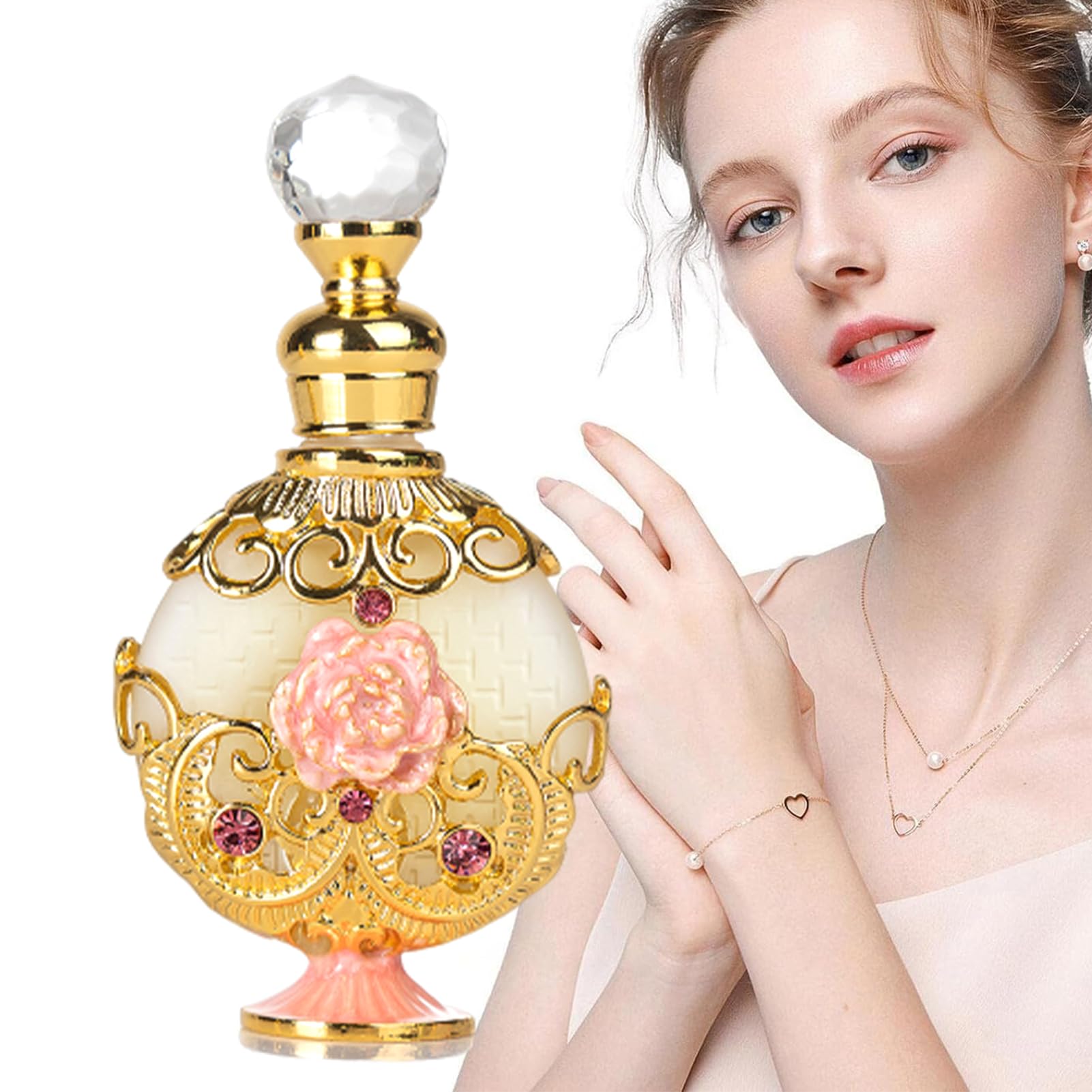 Premium Arabian Perfume Oil - Long Lasting & Addictive Fragrance for Women & Men - Middle Eastern Scented Oil for Hair & Body - 12ml/0.4 Oz - Perfect for Daily Wear, Special Occasions & Gift Giving