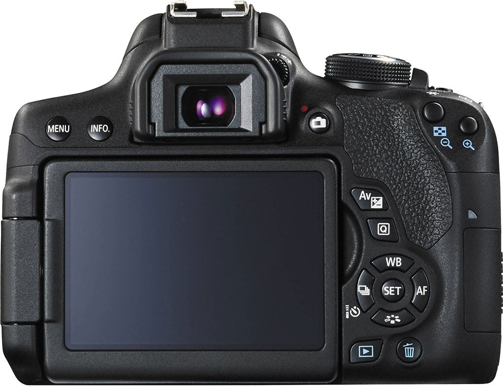 Canon EOS Rebel T6i/800D DSLR Camera Bundle with 18-55mm Lens, 2x SanDisk 32GB Memory Cards, Backpack, Flash, Tripod | Perfect for Photography Enthusiasts, Travel & Professional Shoots