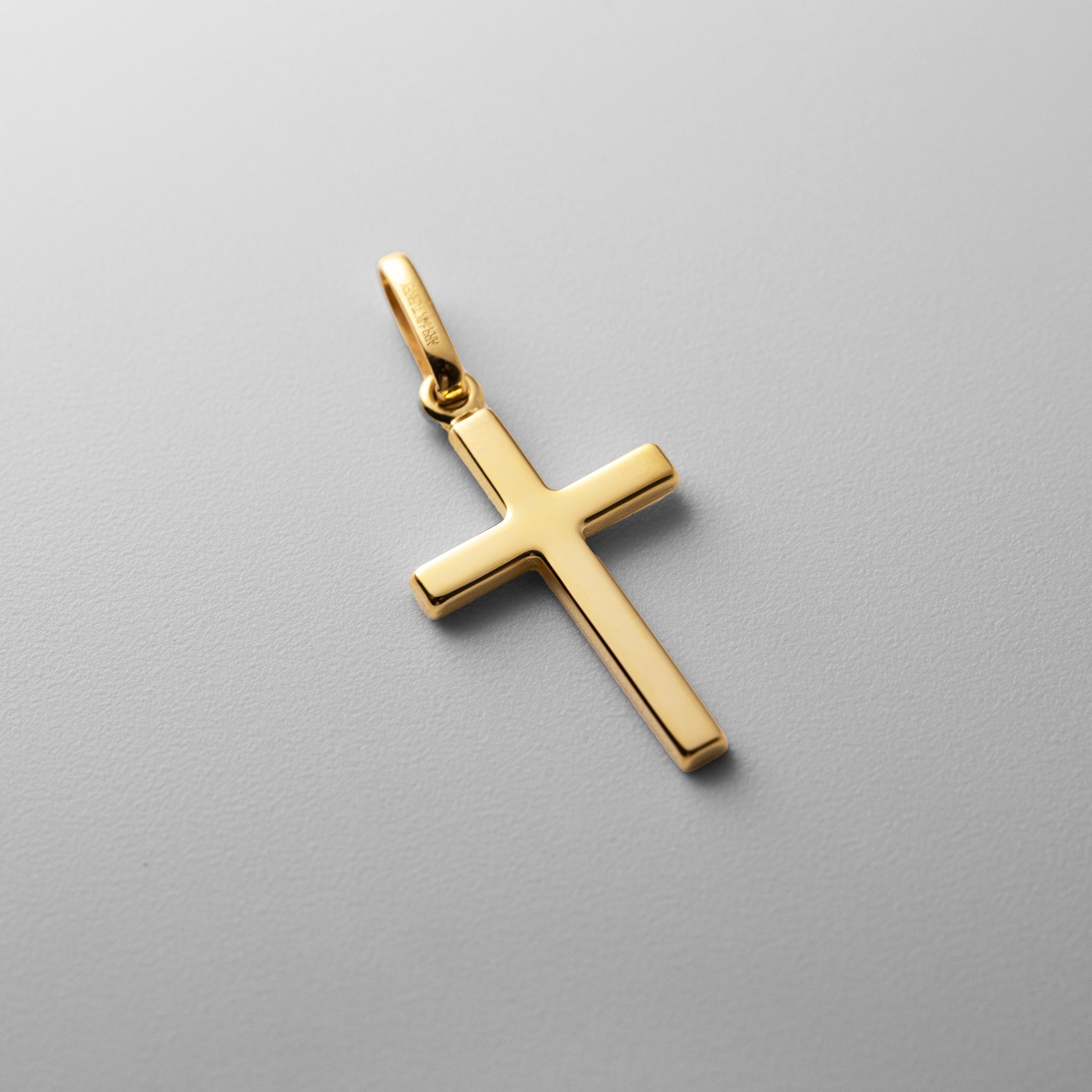 Classic Cross & St. Christopher Gold Medal Pendant Duo - Religious Jewelry for Men & Women - Perfect for Baptism, First Communion & Everyday Faith Wear