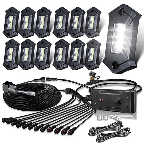 R3 White Rock Lights 12PCS Kit