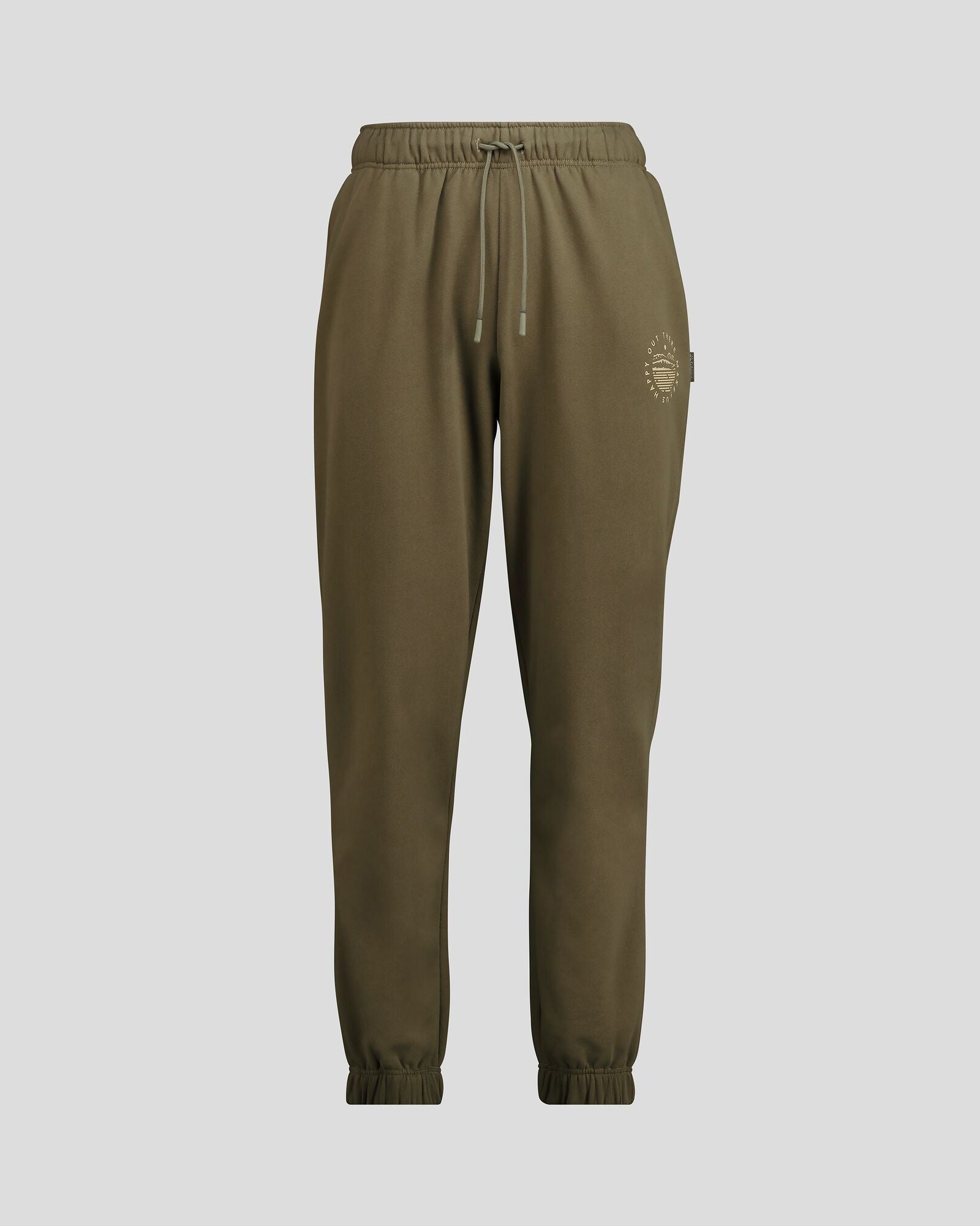 Men's OT Logo Lightweight Jogger Pants - LT BB Style in Light Moss | Comfortable Casual & Athletic Wear for Running, Gym, Lounge