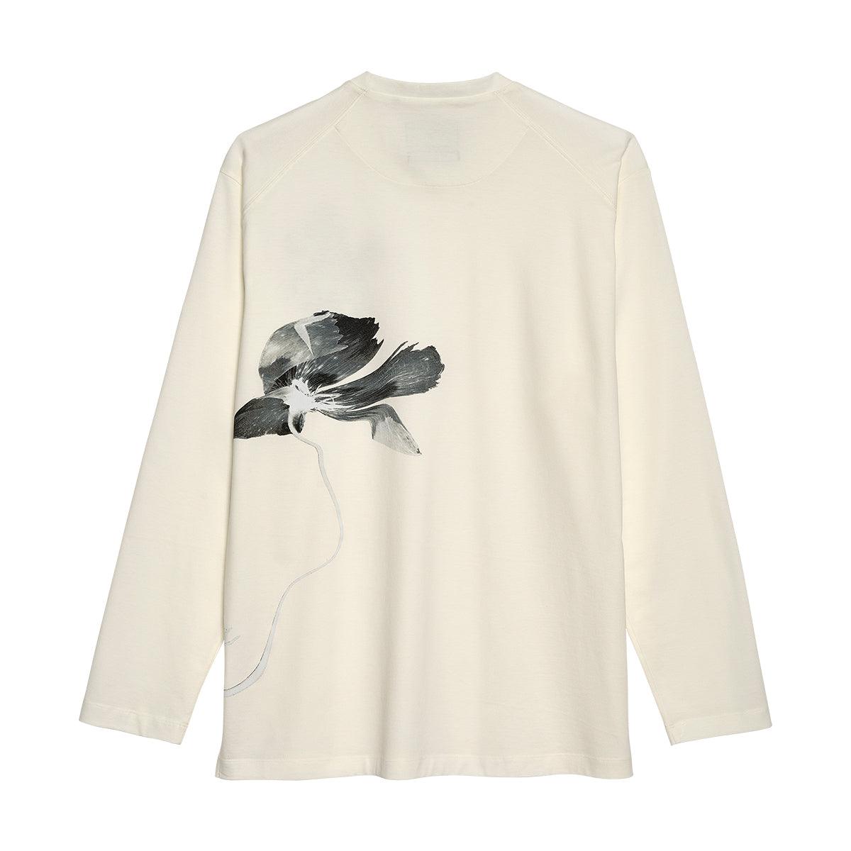 Off-White Graphic Long Sleeve T-Shirt for Men & Women | Trendy Streetwear Fashion | Perfect for Casual Outfits, Concerts & Everyday Wear