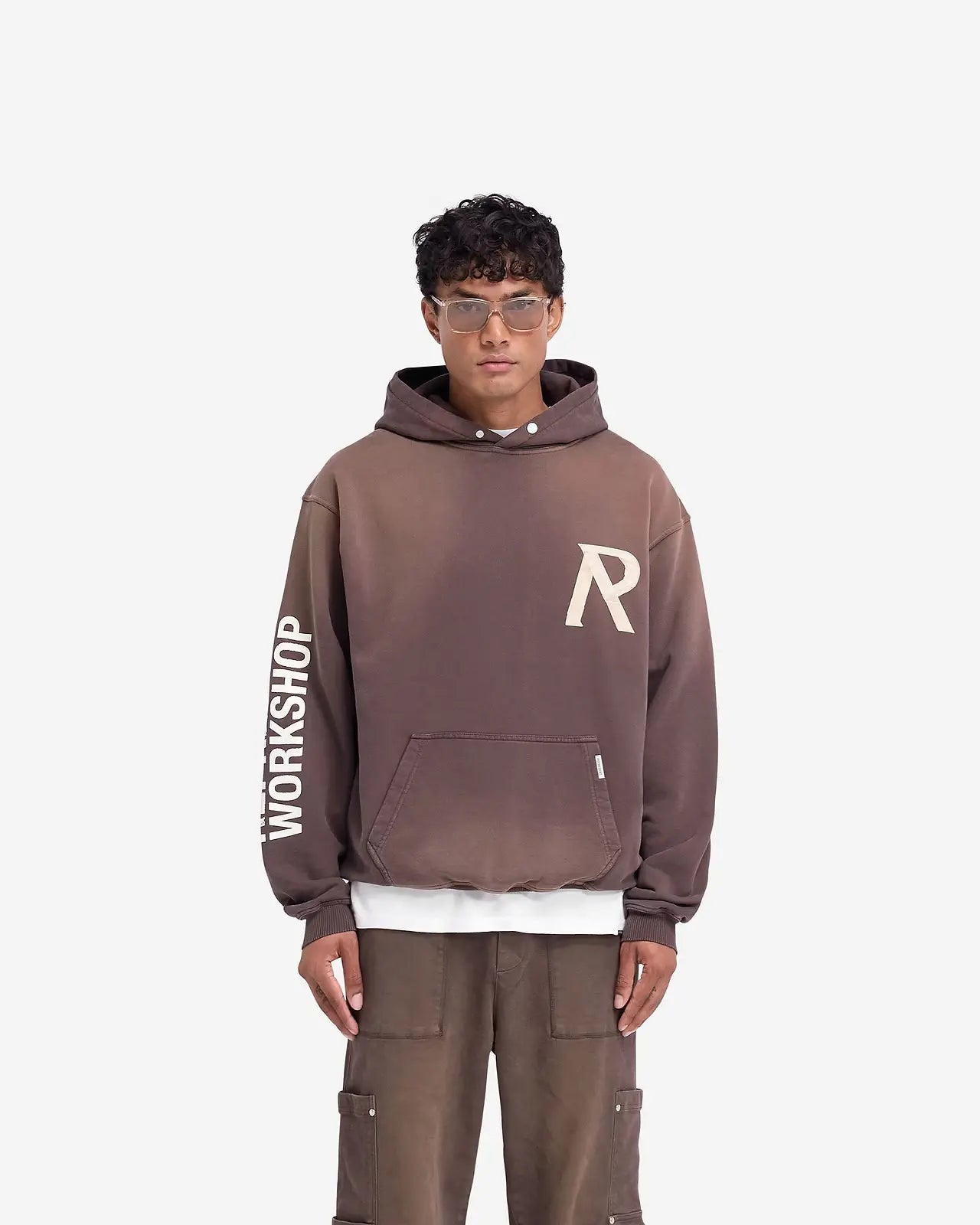 REPRESENT Custom Initial Hoodie - Personalized Embroidered Lettering, Streetwear Fashion for Men & Women | Perfect for Casual Wear, Gifts, and Street Style Outfits