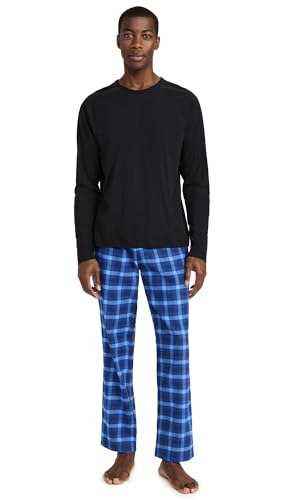 Black / Azul Check