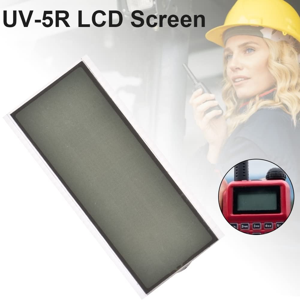 5R LCD Display Screen Replacement for Baofeng UV-5R UV-5RA UV-5RC UV-5RE UV-82 Two Way Radios - High Resolution Electronic Accessories for Clear Communication in Outdoor Adventures, Emergency Preparedness & Ham Radio Operations