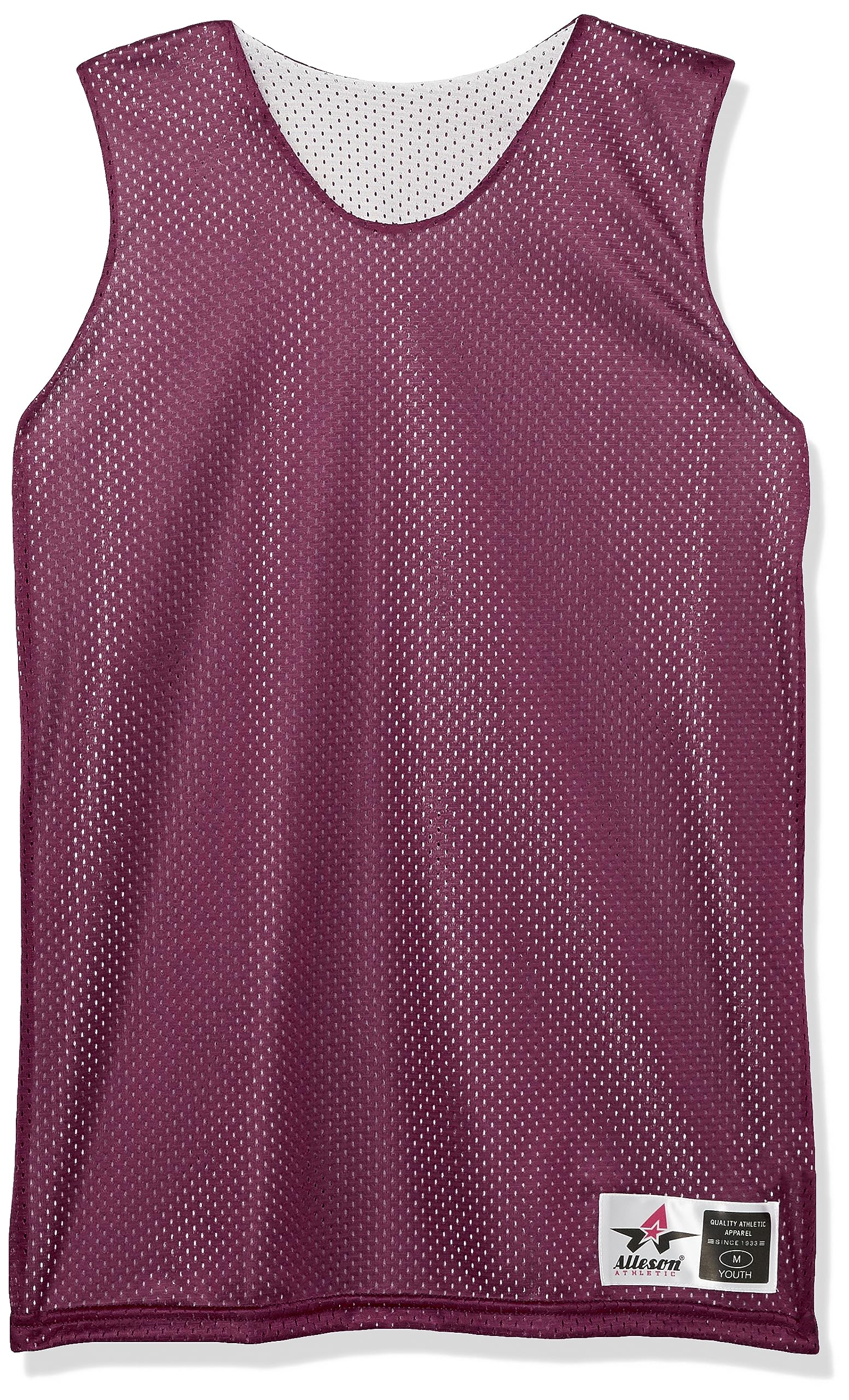 Alleson Athletic Kids' Reversible Tank Top - Breathable & Comfortable Basketball Jersey for Boys & Girls - Perfect for Sports, Play & Summer Activities