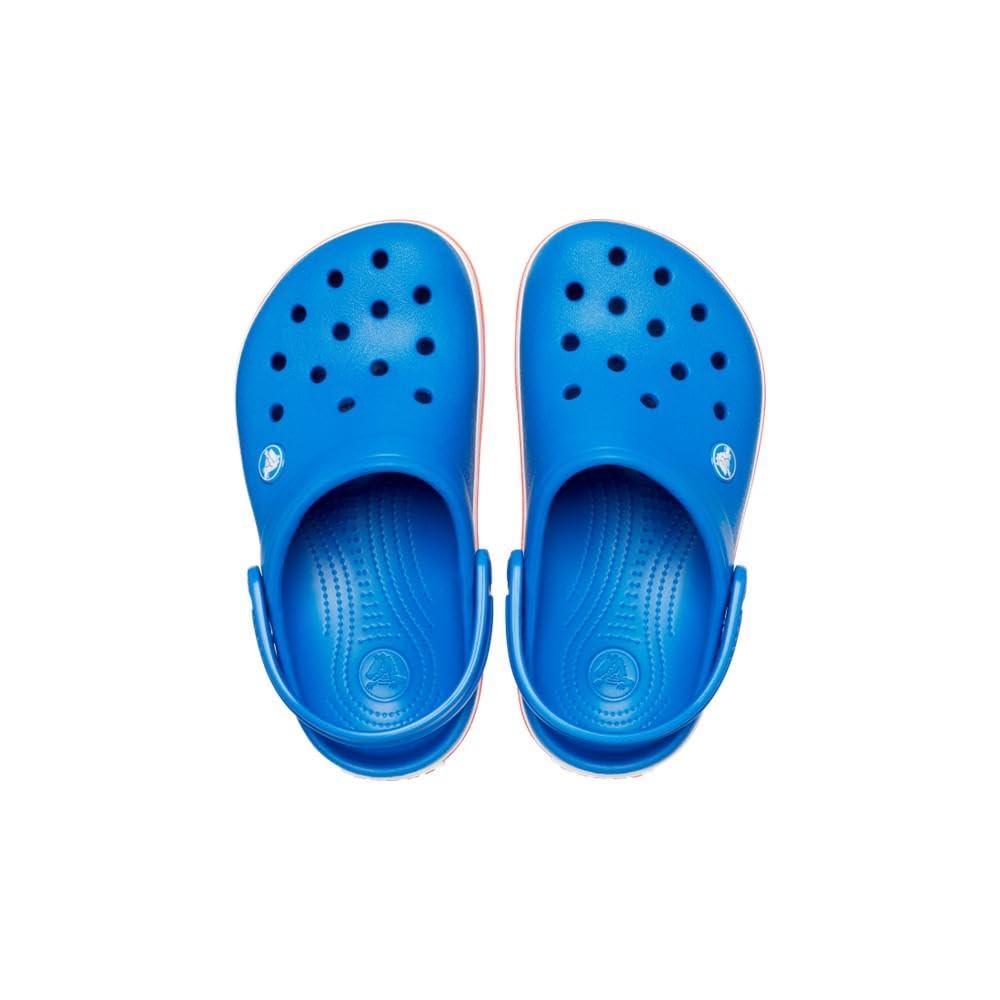 Crocs Unisex Kids' Crocband Clogs - Comfortable Lightweight Slip-On Water Shoes for Boys & Girls - Perfect for Beach, Pool, School & Outdoor Play