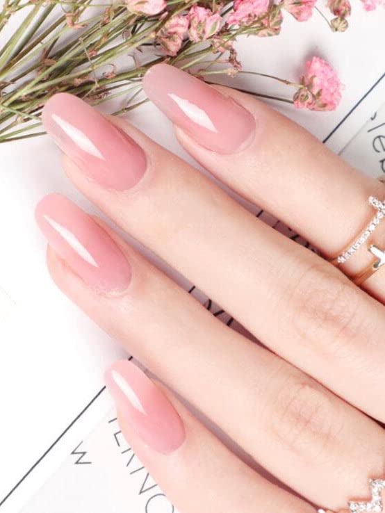 30g Pink Poly Gel Nail Extension Kit - Queen Finger Salon Quality DIY Nail Art Gel for Home Use | Perfect for Acrylic Nails, Manicures & Nail Art Designs