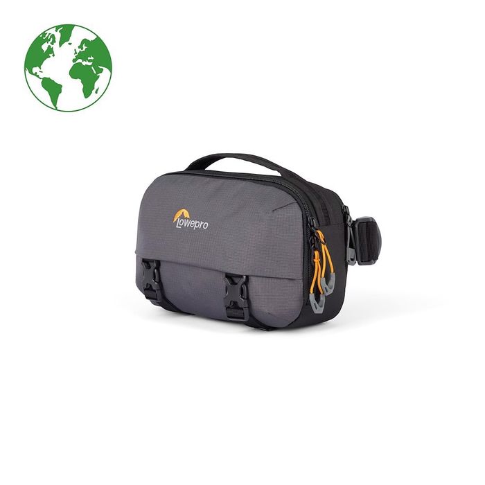 Lowepro Trekker Lt Hp 100 Grey Green Line Camera Bag - Durable DSLR/SLR Backpack for Photographers - Perfect for Travel, Hiking & Outdoor Photography