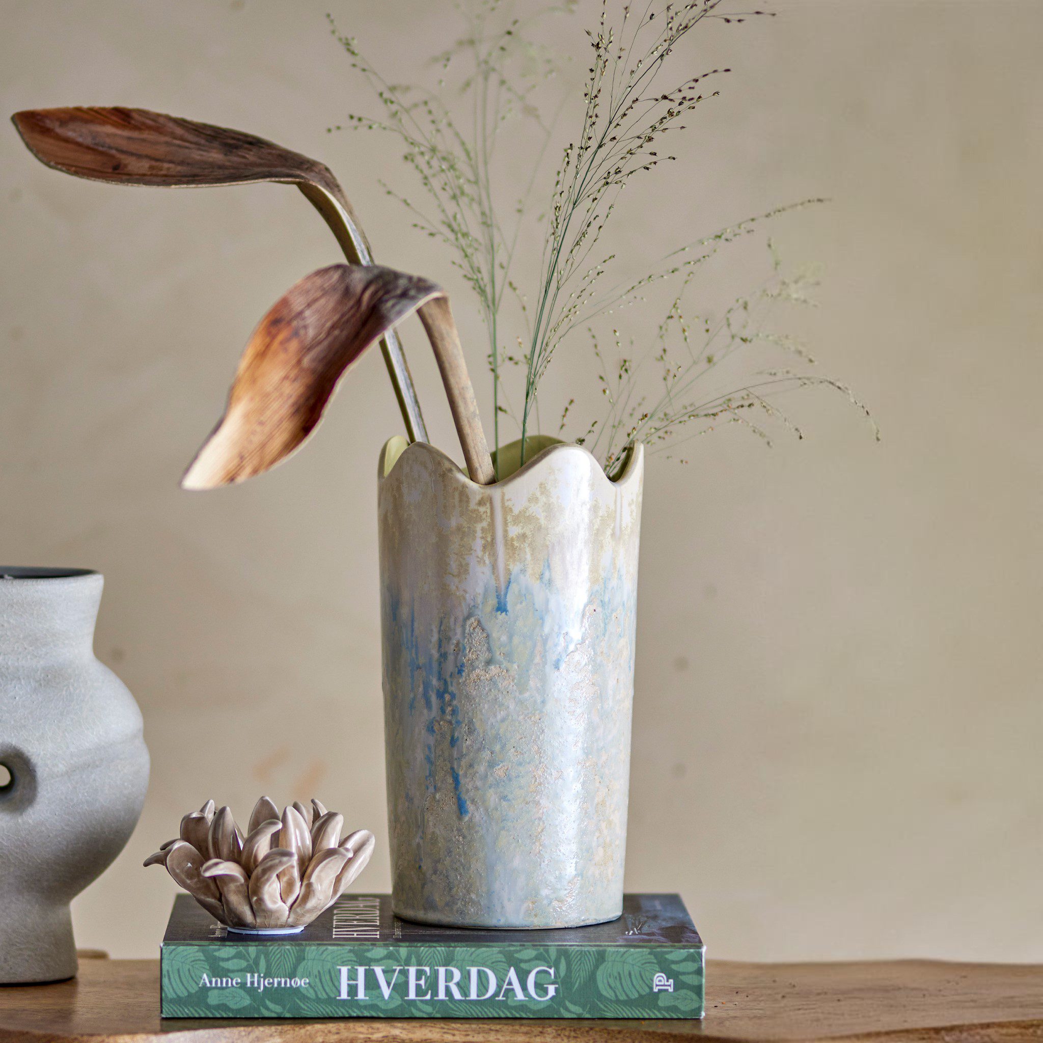 Bloomingville Leandro Stoneware Vase 10.2