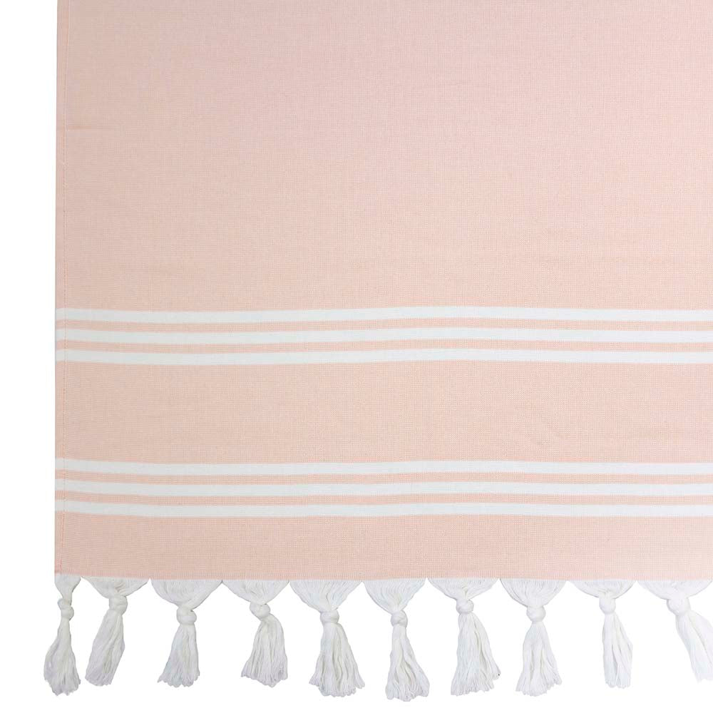 Amalfi Papaya Beach Towel - Large, Soft & Quick-Dry - Perfect for Pool, Beach & Travel - 100% Cotton, Vibrant Design