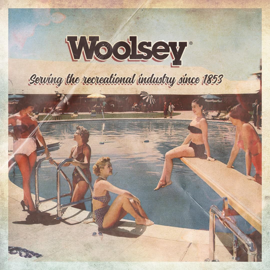WOOLSEY Premium Epoxy Pool Paint - Durable Swimming Pool Coating for Concrete & Gunite Pools | Perfect for Pool Resurfacing, Renovation & Waterproofing