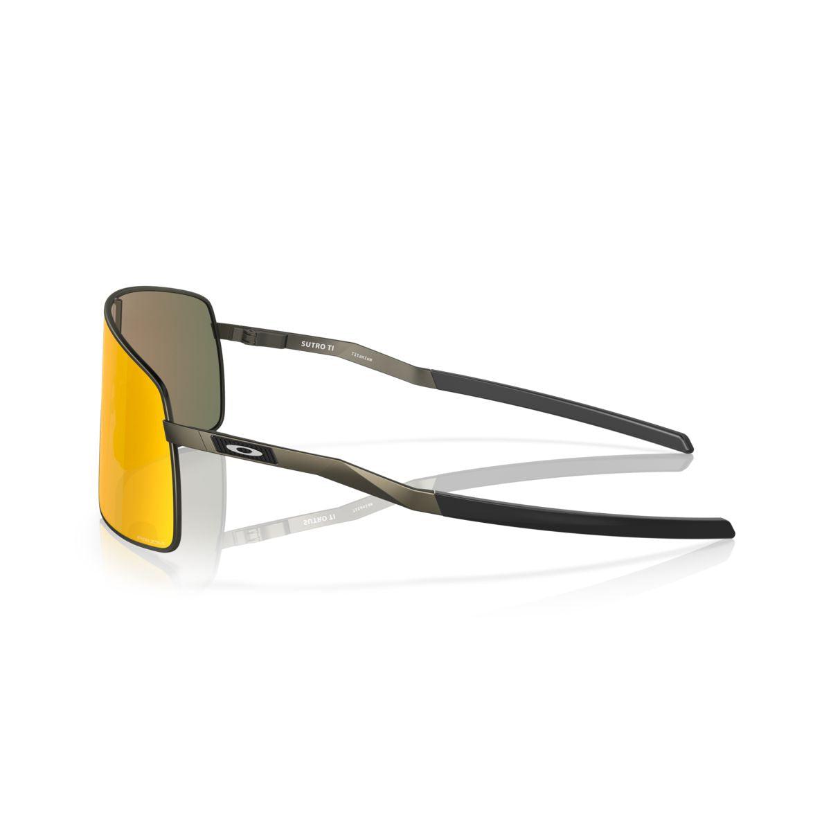Oakley Sutro TI Satin Carbon Sunglasses with Prizm Ruby Lens - 0OO6013 601302 - Perfect for Cycling, Running & Outdoor Sports