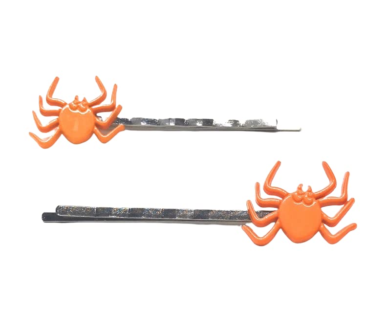 Halloween Hair Pins - Spider Hair Clips & Festive Bobby Pins for Women, Girls Hair Accessories Set - Perfect for Costume Parties, Trick or Treat, and Spooky Holiday Hairstyles