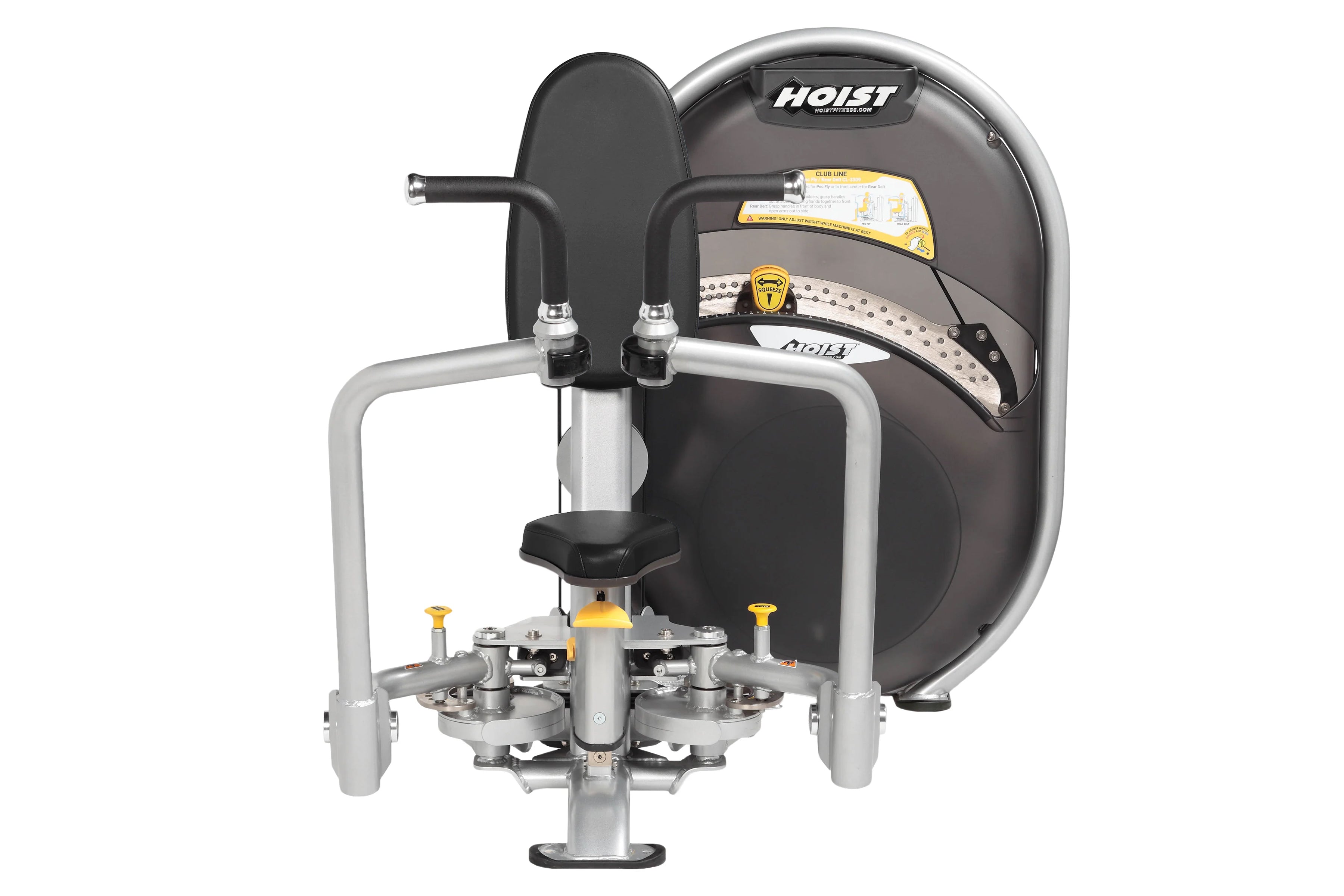 Hoist Club Line Pec Fly/Rear Delt Machine (CL 3309) - Professional Gym Equipment for Chest & Shoulder Workouts - Perfect for Home & Commercial Gyms