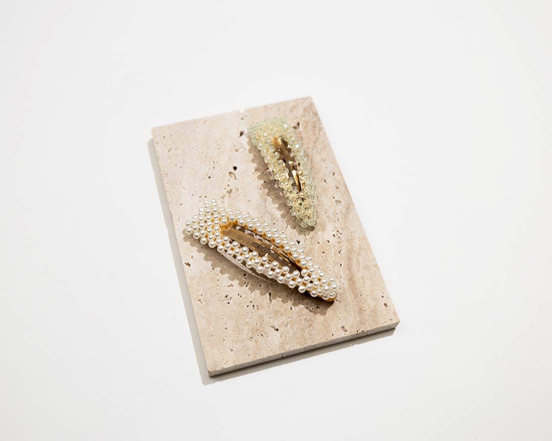 Mornington Like Stone Cream Ceramic Styling Prop - 10cm x 15cm x 1cm Thick - Perfect for Home Decor, Office Desk Accessories & DIY Craft Projects