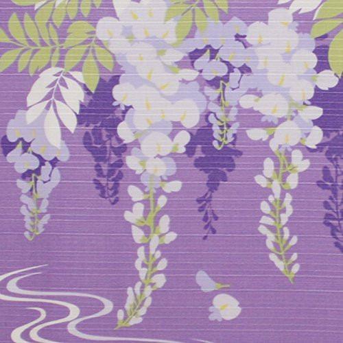 Maeda Senko Cotton Furoshiki Bento Lunch Cloth - Spring Wisteria Design | Eco-Friendly Japanese Wrapping Cloth for Lunch Boxes, Gifts & Home Decor