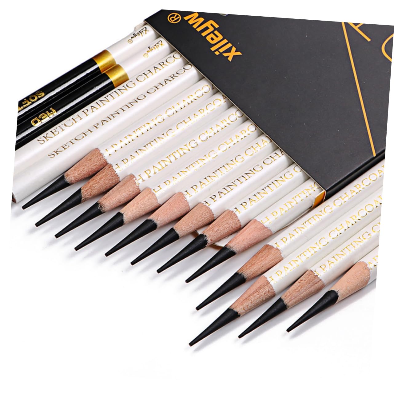 KALLORY 36-Piece Sketch Pencil Set - Professional Graphite Drawing Pencils, Smooth Colored Pencils for Artists & Kids - Perfect for Sketching, Shading & Art Projects | Ideal for Classroom, Home & Studio Use