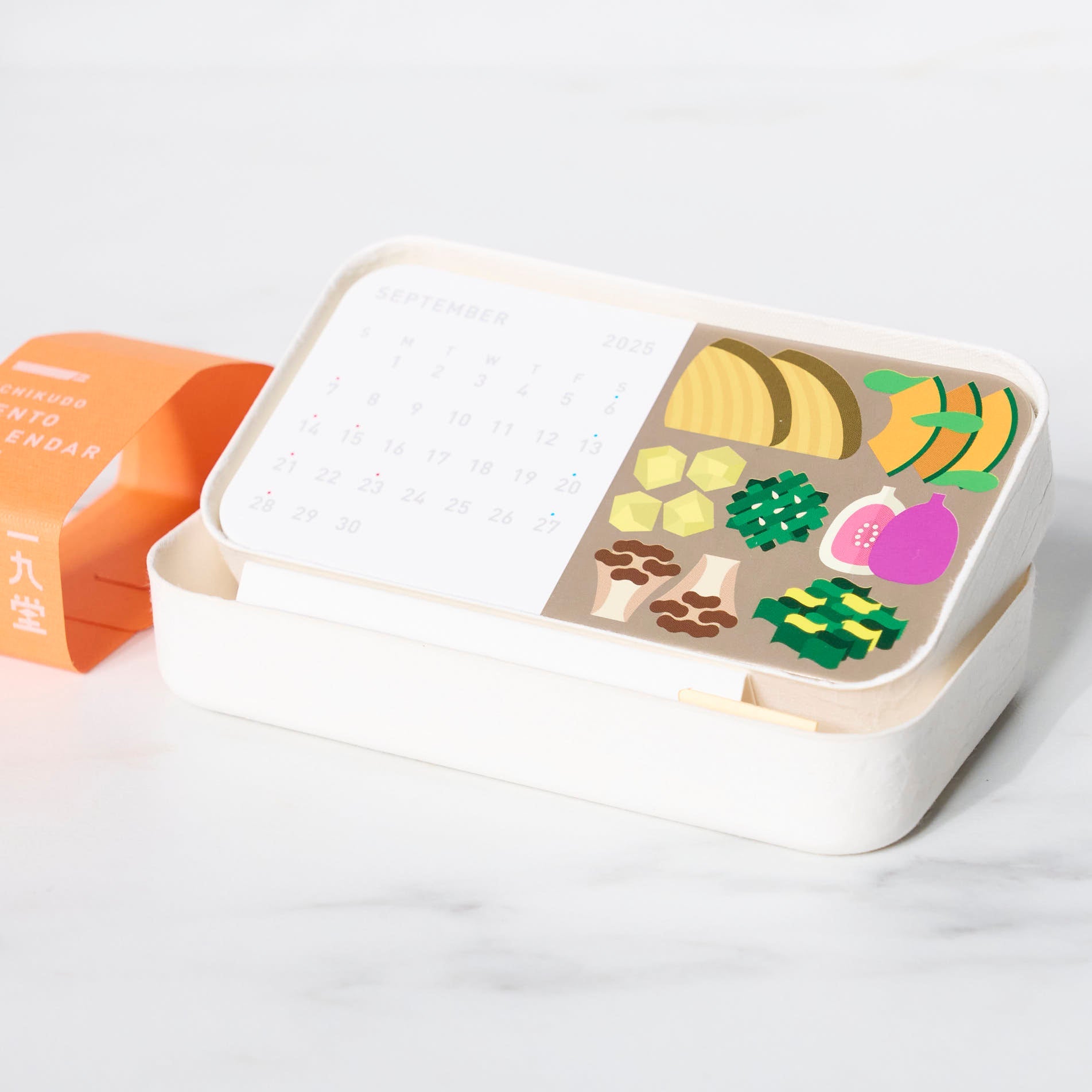 2025 Bento Calendar - Stylish & Functional Japanese Lunch Planner for Meal Prep & Organization | Perfect for Office, School & Home Use