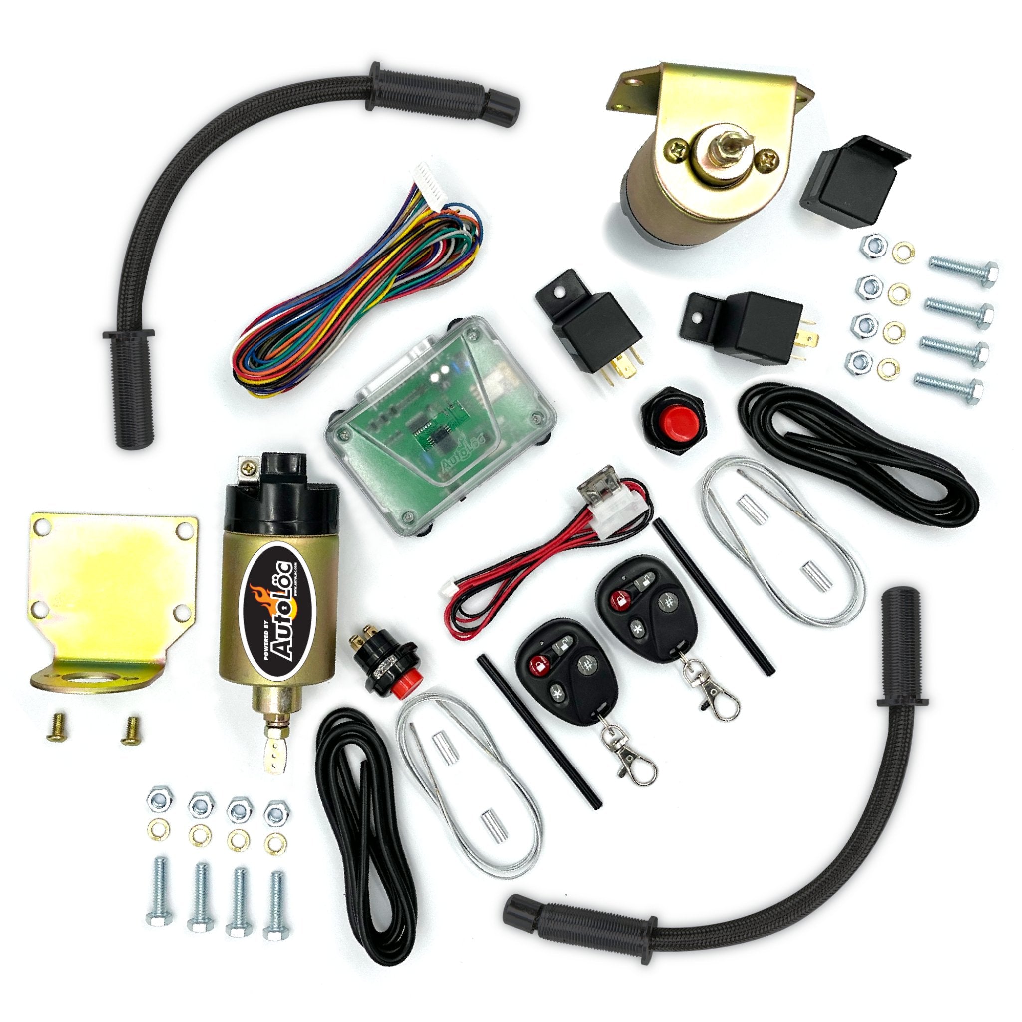1905 Cadillac Model C 4-Function 50lb Remote Shaved Door Kit with 12