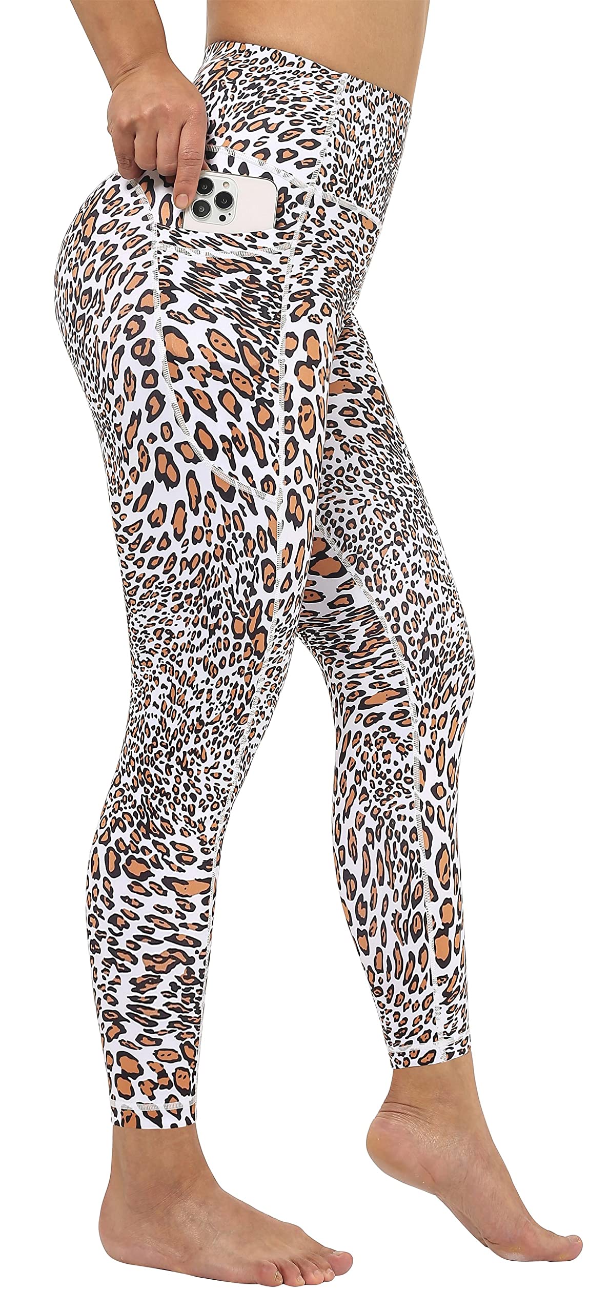 Munvot High Waisted Yoga Pants for Women - Tummy Control Workout Leggings with Side Pockets for Running, Gym & Fitness | Comfortable Stretchy Activewear for Yoga, Pilates & Lounge