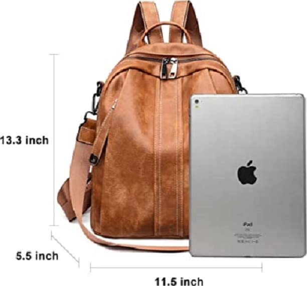 LAVISHOR Women's Fashion Backpack Purse - PU Leather Multipurpose Shoulder Bag & Handbag for Travel, College, Work | Vegan Leather Casual Backpack for Women & Girls | Perfect for Daily Use, Commuting, and Weekend Getaways
