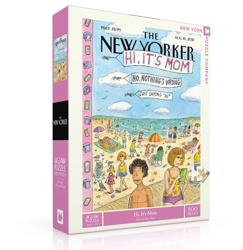 Hi, It's Mom | 500 Piece Jigsaw Puzzle for Adults & Teens | Family Game Night, Relaxation & Home Decor