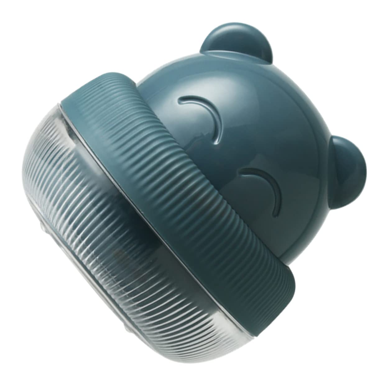 DIKACA Blue Lovely Sponge Holder Stand for Makeup Brushes & Beauty Blenders - Portable Travel Cosmetic Organizer with Egg-Shaped Design - Perfect for Drying, Displaying & Carrying Makeup Sponges at Home or On The Go