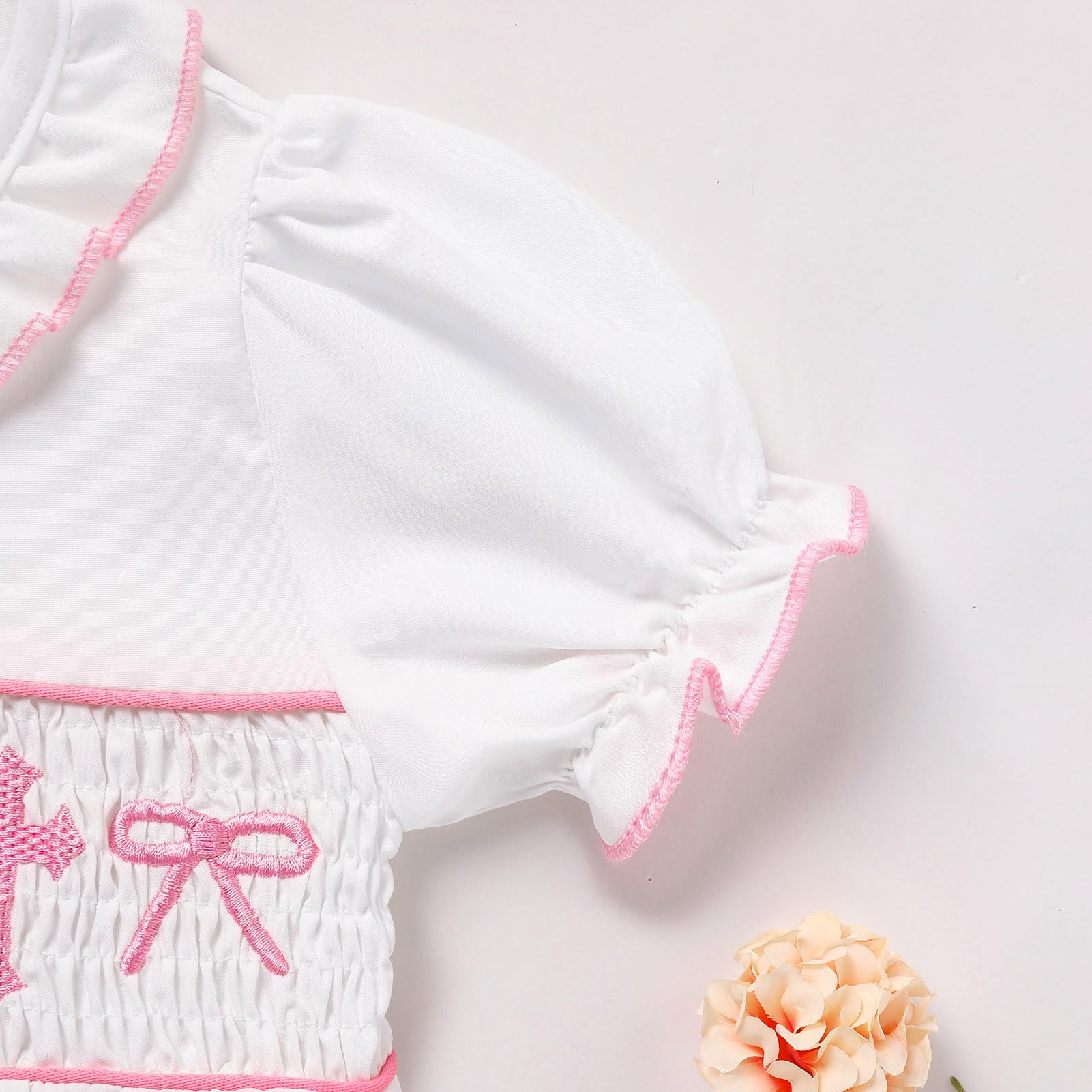 GRNSHTS Baby Girl Romper - Newborn Clothes Bodysuit Jumpsuit Outfit 0-18 Months | Soft Cotton Infant Onesie for Playtime, Photo Shoots & Daily Wear