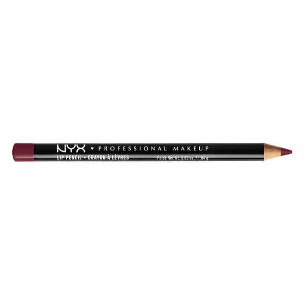 NYX Slim Lip Liner Pencil - Long Lasting, Waterproof Lip Liner for Precise Definition - Perfect for Matte Lipstick & Everyday Makeup Looks