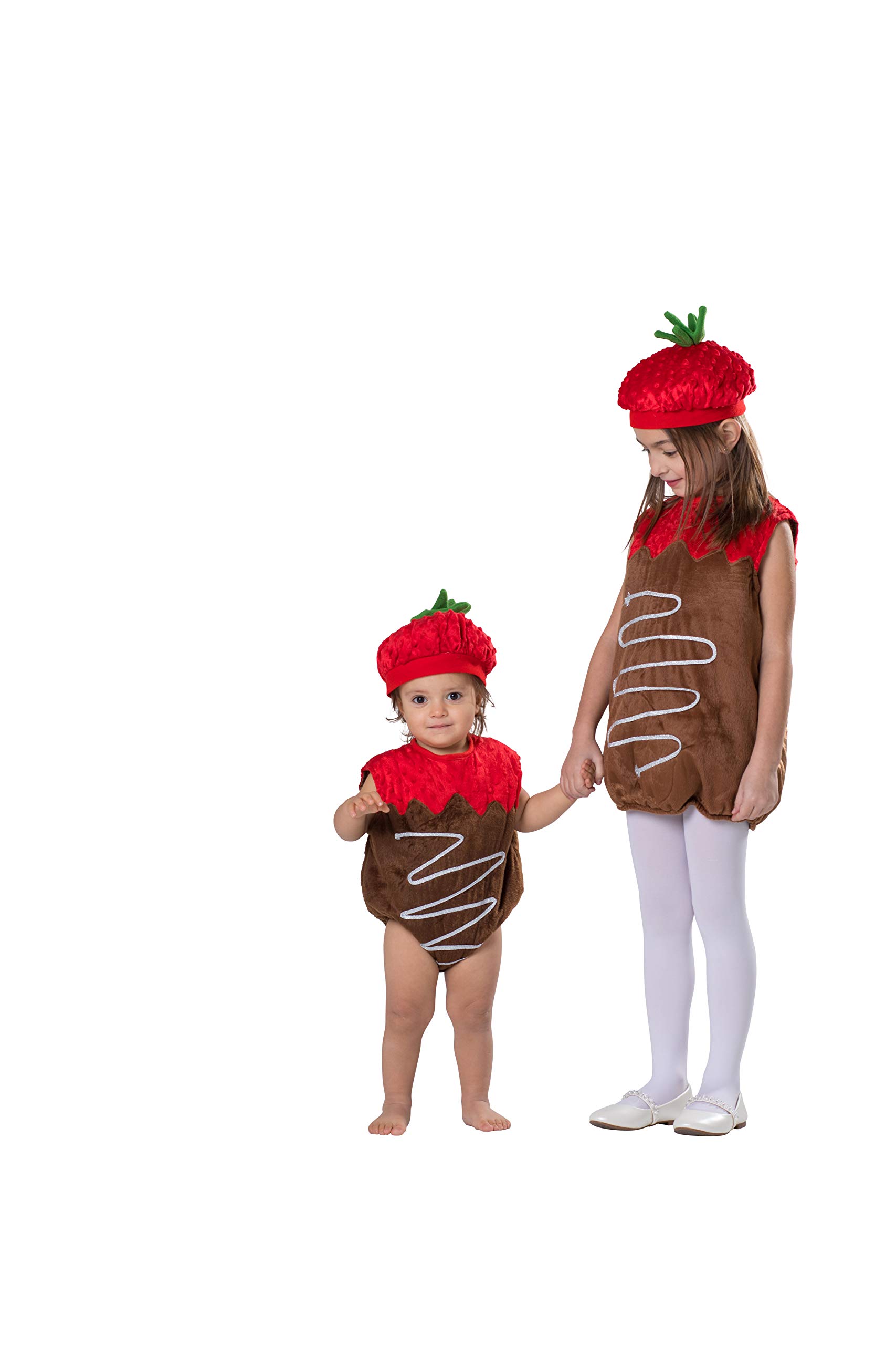 Chocolate Dipped Strawberry Kids Costume - Dress Up for Parties & Halloween