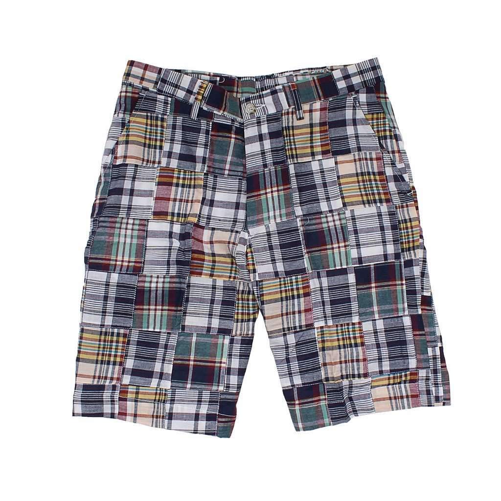 Country Club Prep Traditional Madras Shorts for Men - Classic Plaid Summer Casual Shorts | Perfect for Golf, Tennis, Beach & Preppy Style Outfits