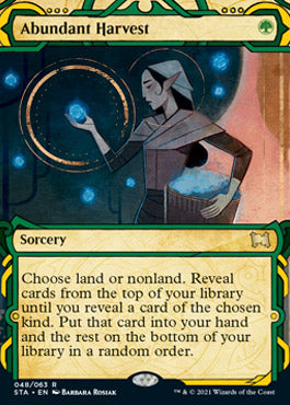 Strixhaven: School of Mages Mystical Archive - Abundant Harvest MTG Card | Collectible Trading Card Game for Magic: The Gathering Players | Perfect for Deck Building & Competitive Play