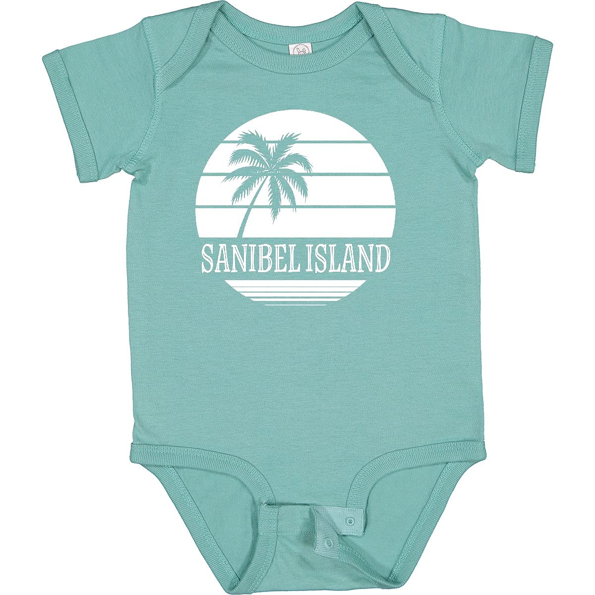 Inktastic Sanibel Island Florida Vacation Baby Bodysuit - Cute Infant Onesie for Beach Trips & Family Getaways