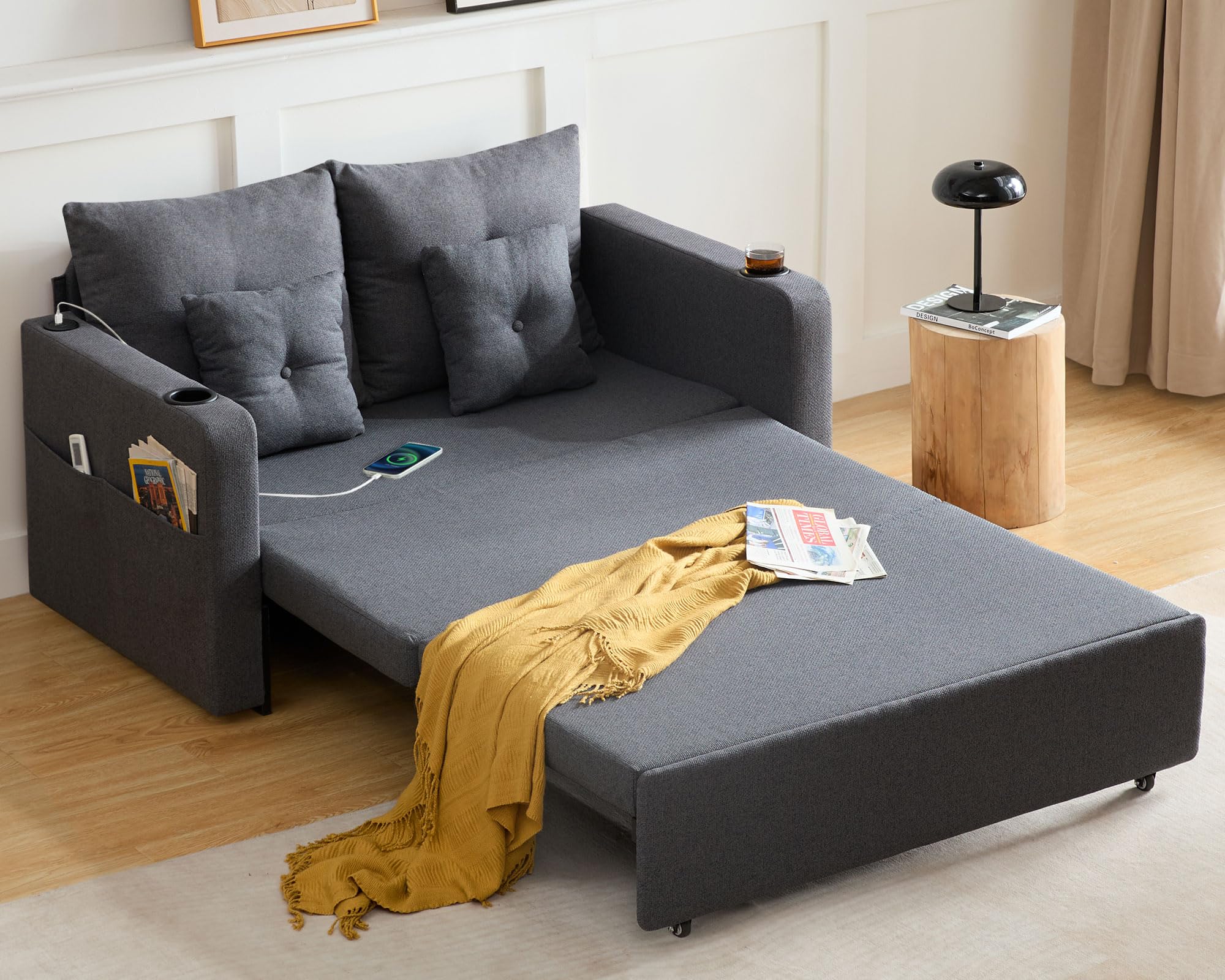 3 in 1 Convertible Sofa Bed - 56