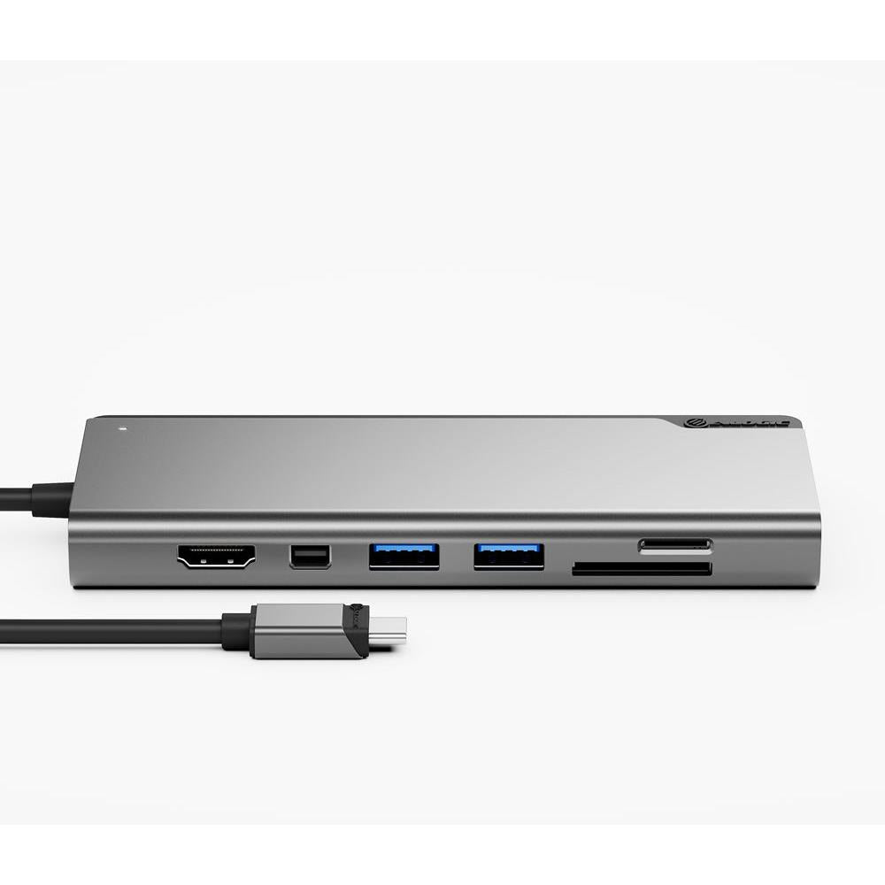 ALOGIC Ultra USB C Dock Plus V2 - 6-in-1 USB C Hub with 4K HDMI, USB 3.0 Ports, Ethernet & PD Charging - Perfect for MacBook Pro, Dell XPS, Surface Pro & Home Office Setup