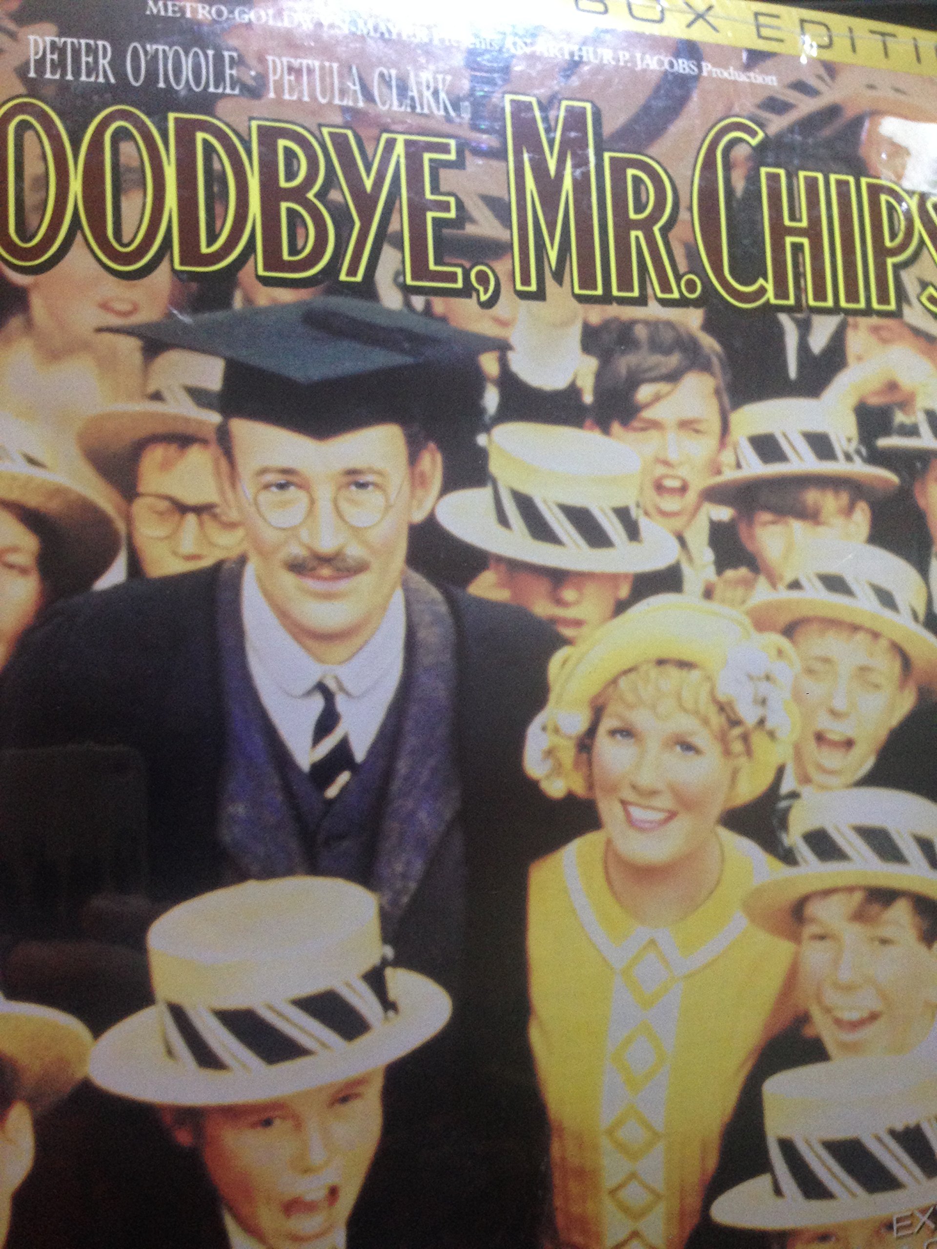 Goodbye, Mr. Chips (1939) LaserDisc - Classic Film Starring Greer Garson & Robert Donat - Perfect for Vintage Movie Collectors and Home Theater Enthusiasts