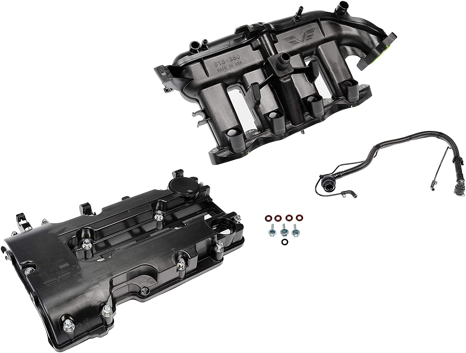 Dorman 615-380KIT Intake Manifold and Valve Cover Gasket Kit - Compatible with Buick/Chevrolet Models (OE FIX Replacement) - Perfect for Engine Repair & Maintenance