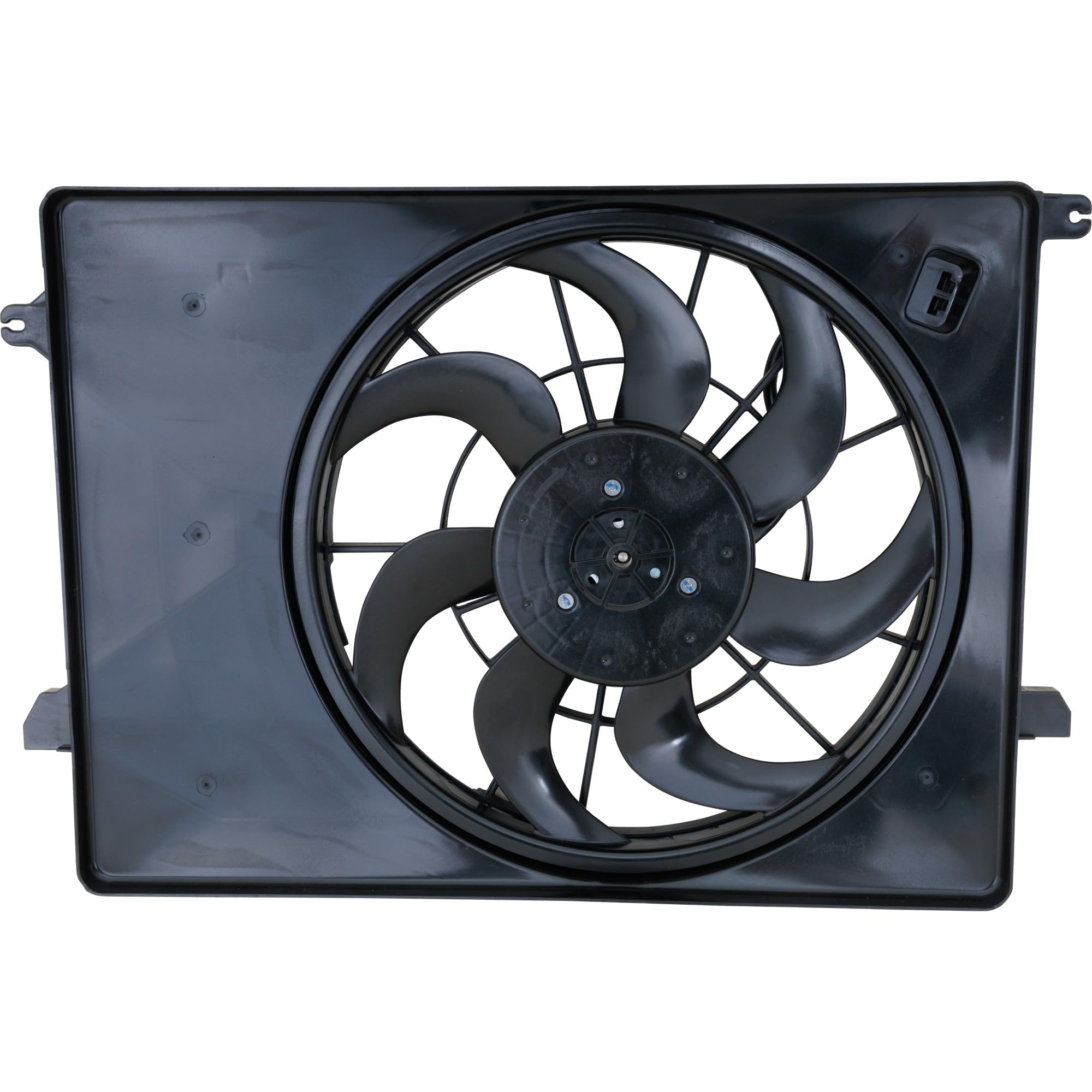 Go-Parts - Replacement Radiator Fan Assembly for Hyundai Palisade 2020-2022 | Single Fan Cooling System | Perfect for Engine Overheating Prevention & Summer Driving