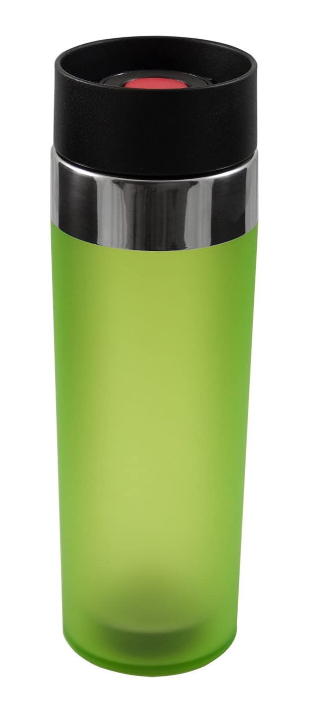 Smart Go - 36 Count BPA-Free Plastic Tumblers, 15oz Green Drinking Cups - Bulk Packed for Parties, Picnics & Office Use