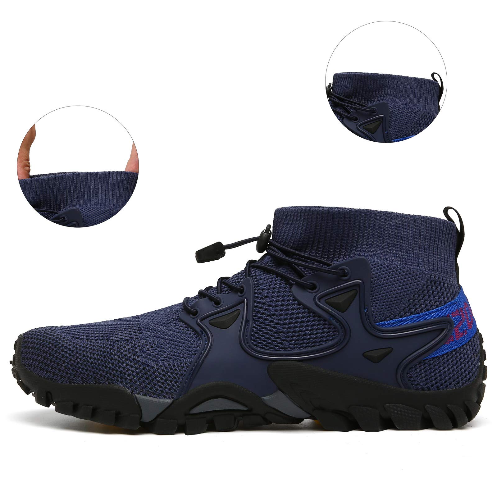 **Men's & Women's Hiking Shoes - Lightweight Outdoor Athletic Trail Running & Trekking Shoes - Non-Slip Barefoot Sneakers for Walking, Jogging, Climbing & Travel - Perfect for Fitness, Sports & Adventure**