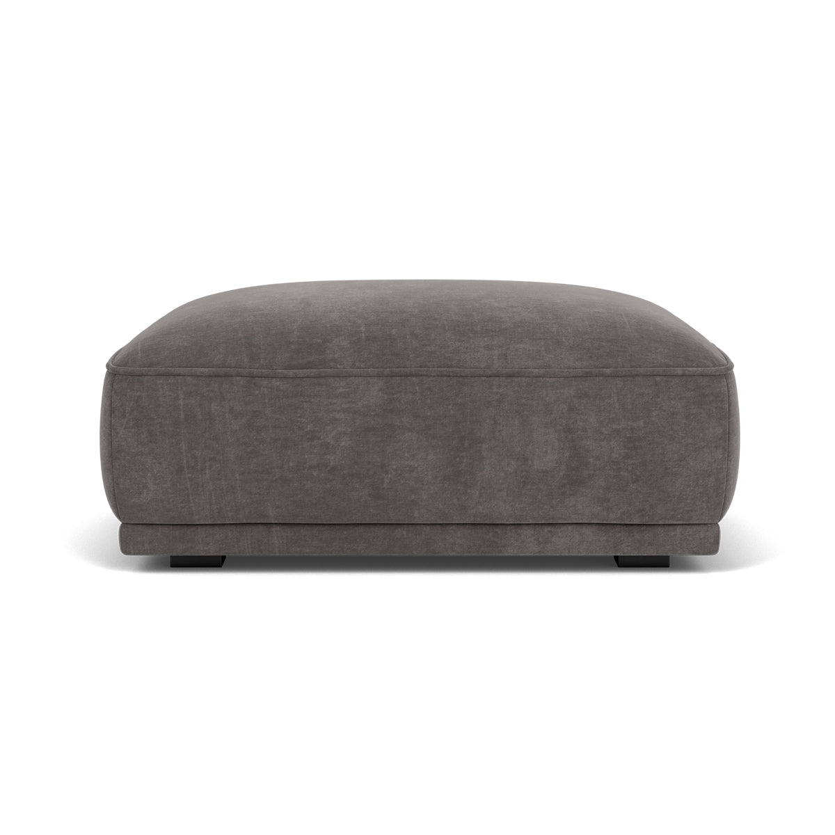 Leonora Fabric Storage Ottoman with Tufted Top - Stylish Footrest, Coffee Table & Extra Seating for Living Room, Bedroom & Dorm