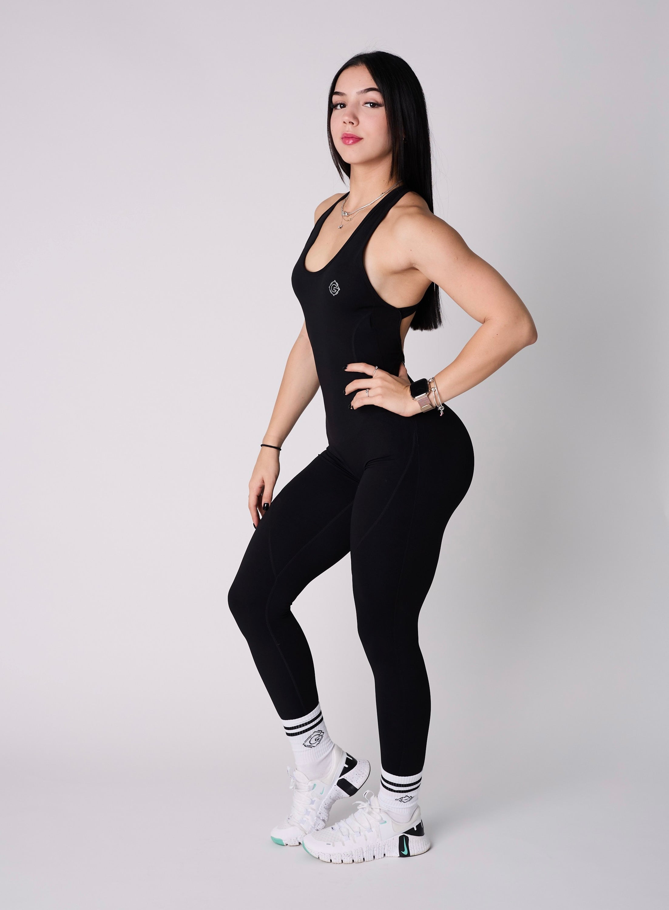 Best Women's Pilates Jumpsuit - Stretchy Yoga Workout Outfit for Women - Perfect for Gym, Dance & Home Fitness