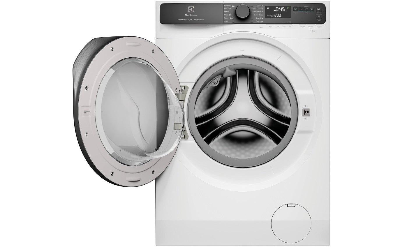 Electrolux 12kg UltimateCare 700 Front Load Washing Machine EWF1243R7WC - Energy Efficient Laundry Solution for Large Families & Modern Homes