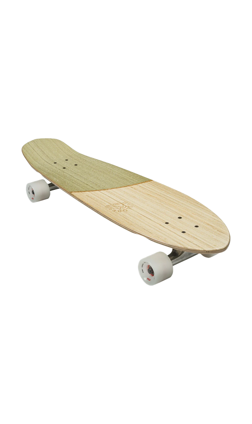 Globe Big Blazer 32 Inch Bamboo and Olive Cruiser Skateboard - Perfect for Commuting, Campus Riding & Street Cruising