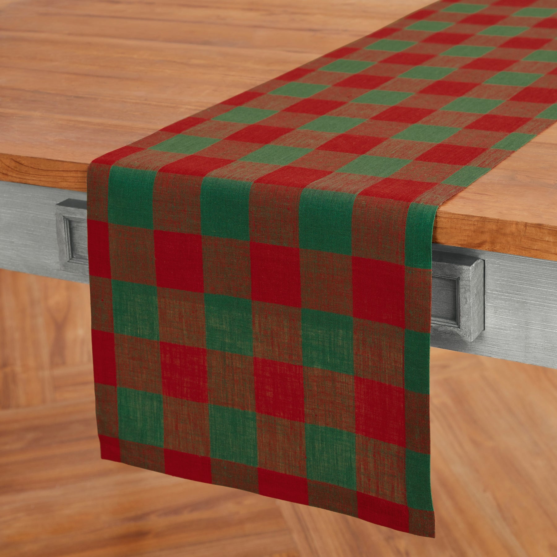 Buffalo Check Table Runner - Classic Red and Black Plaid Table Decor for Christmas, Thanksgiving & Farmhouse Dining - Perfect for Holiday Parties & Rustic Home Decor