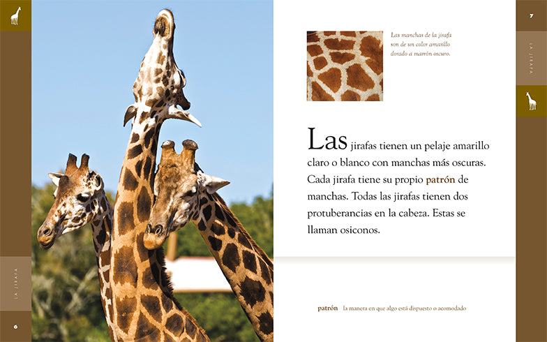 La Jirafa 9781640262614 - Bilingual Spanish-English Children's Book for Early Learning & Bedtime Stories